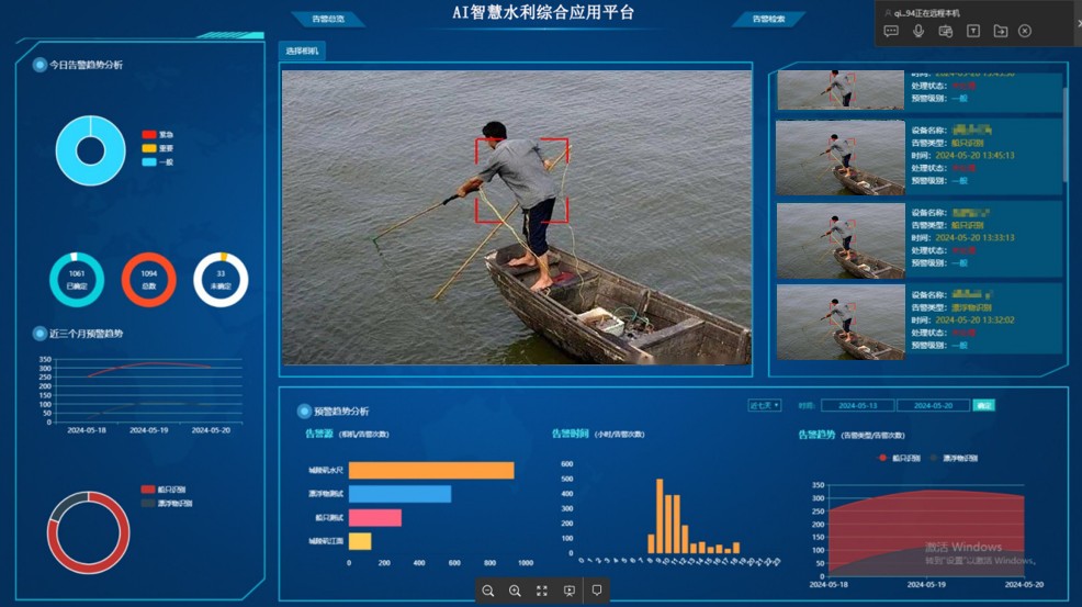 非法捕鱼识别预警系统