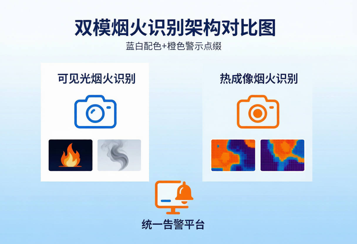 双模烟火识别架构