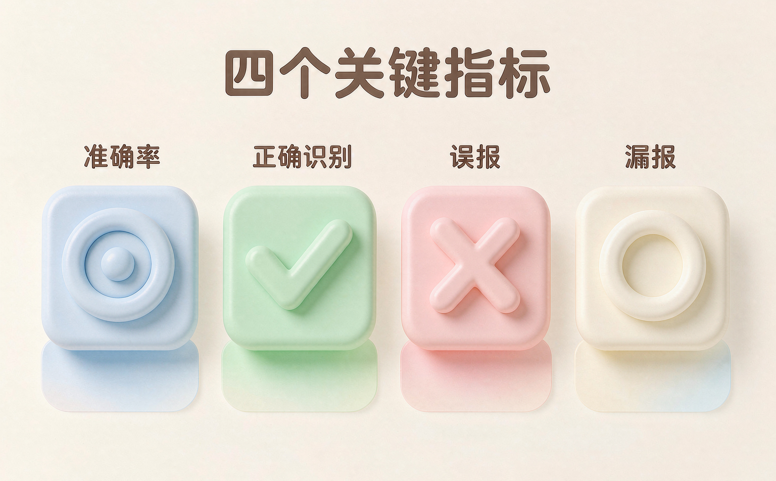 验收前必须先分清的四个关键指标——准确率、正确识别、误报、漏报