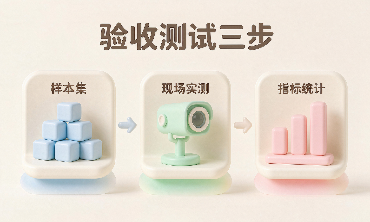 验收测试三步——样本集确认、现场实测、指标统计