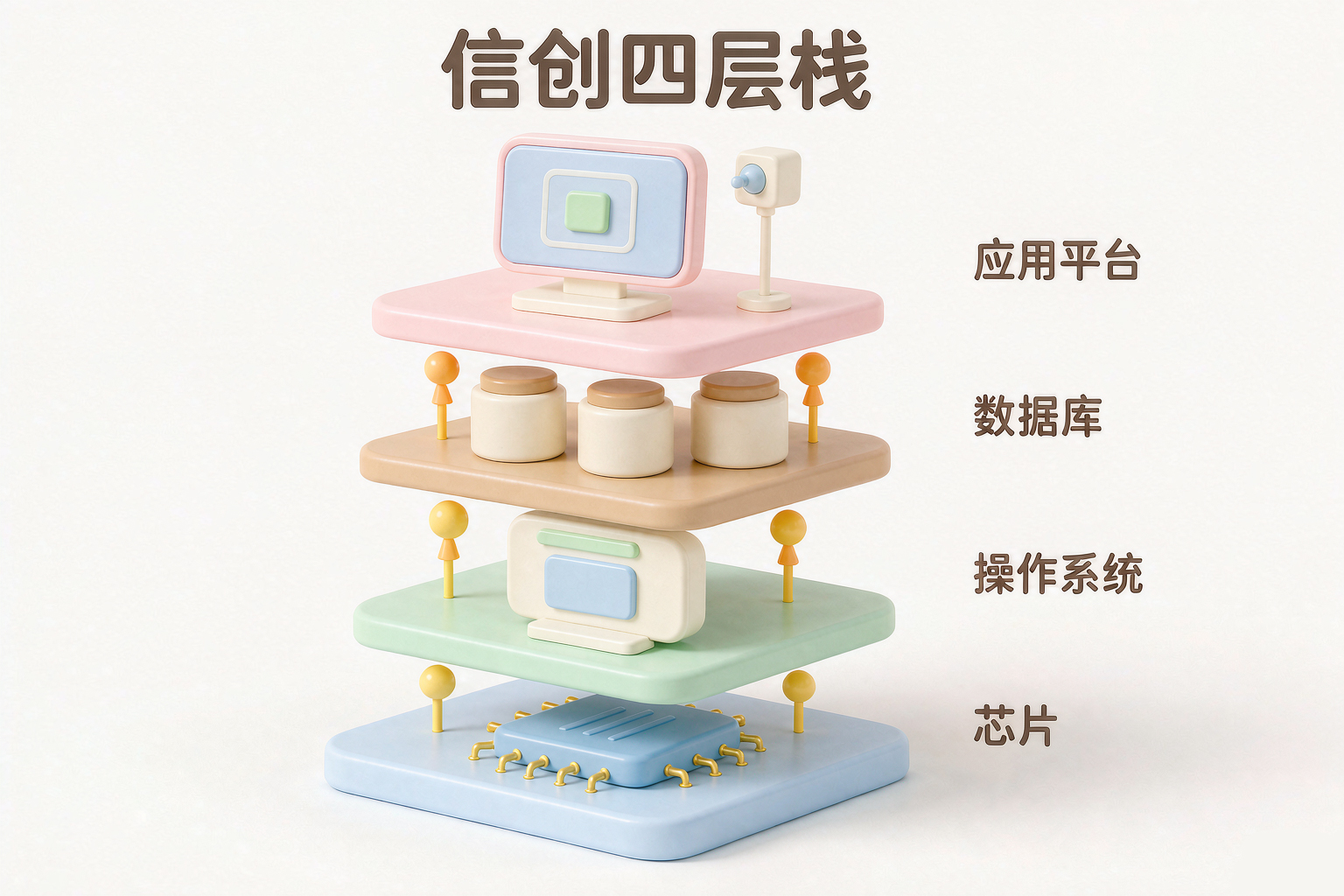 信创四层栈